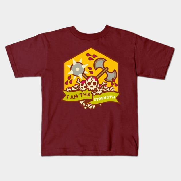 The Barbarian Kids T-Shirt by miffmelon